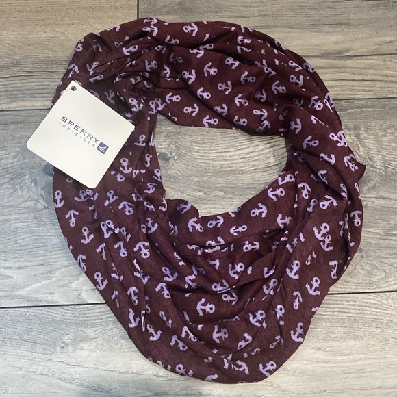 NWT Sperry anchor Infinity Scarf - Picture 2 of 7